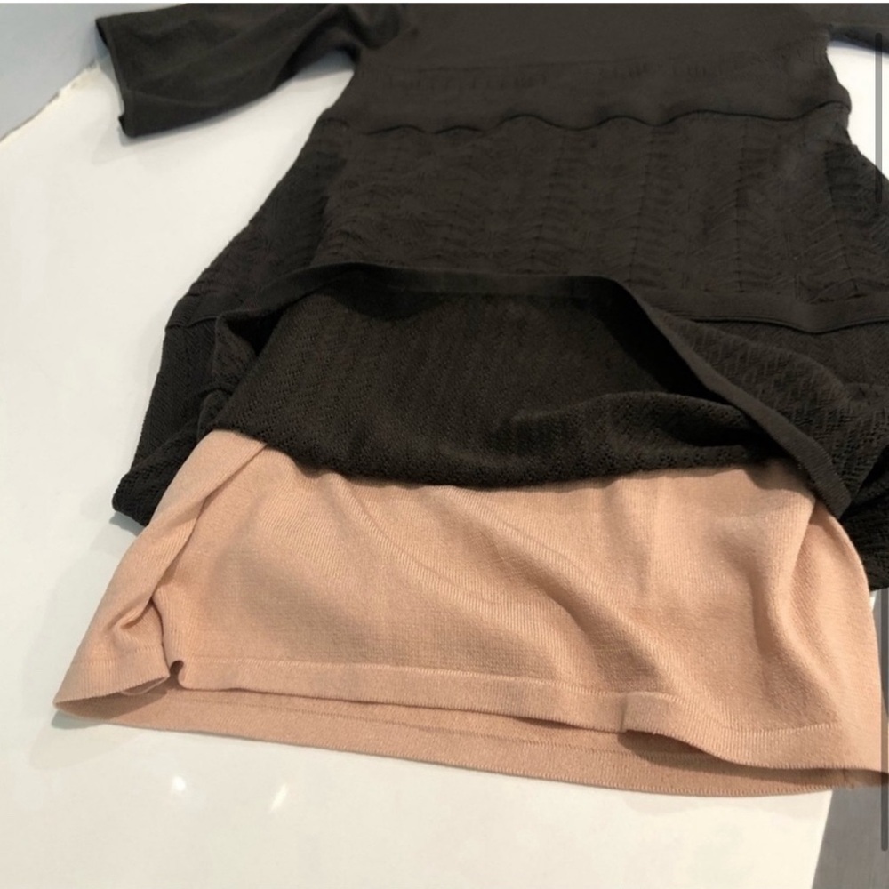 CATHERINE MALANDRINO knit kimono sleeve bodycon dress - Picture 8 of 16